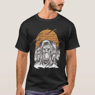 Evolutie baanbrekend ontwerp voor nieuwheid t-shirt