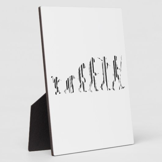 EVOLUTIE BAR CODE Darwin Barcode Patroon Ontwerp Fotoplaat (Zijkant)