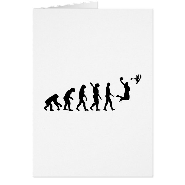 Evolutie Basketball (Voorkant)