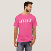 Evolutie Basketball T-shirt (Voorkant volledig)