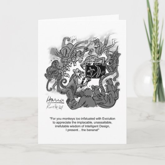 Evolutie Bedankkaart (Voorkant)