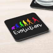 Evolutie Bier Onderzetter (Linkerzijde)