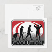 Evolutie BodyBuilder Briefkaart (Voorkant / Achterkant)