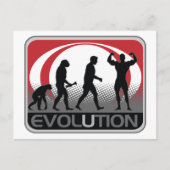 Evolutie BodyBuilder Briefkaart (Voorkant)