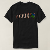 Evolutie Bowling Funny Gift Idea 1 T-shirt (Design voorkant)