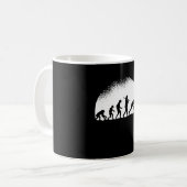 Evolutie Bowling Koffiemok (Voorkant links)