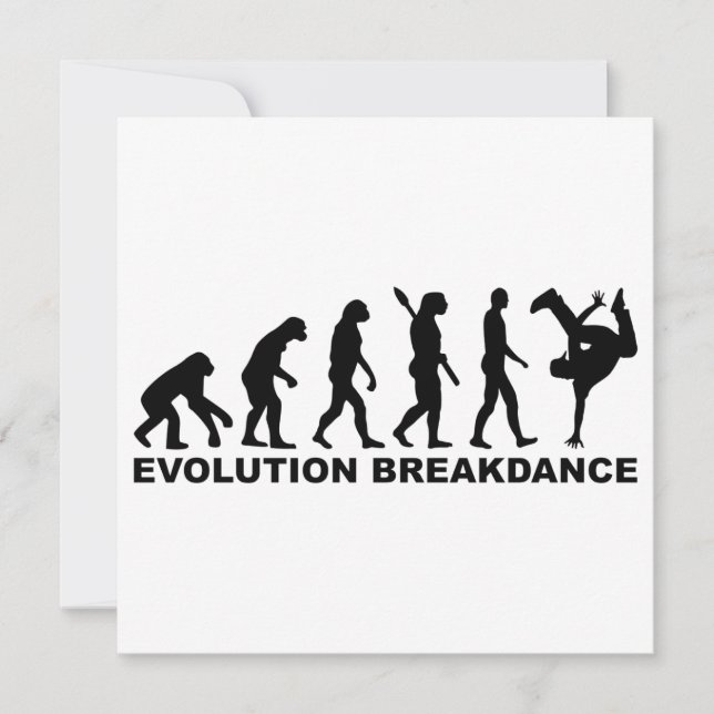 Evolutie Breakdans (Voorkant)