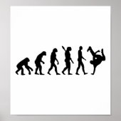 Evolutie Breakdans Poster (Voorkant)