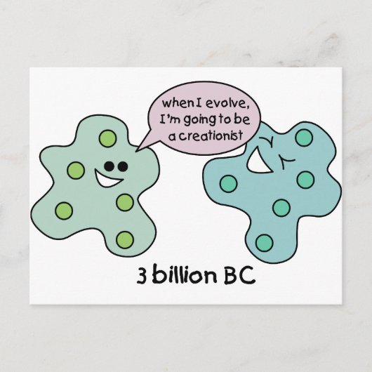 Evolutie Briefkaart (Voorkant)