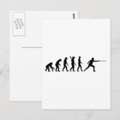 Evolutie Briefkaart (Voorkant / Achterkant)