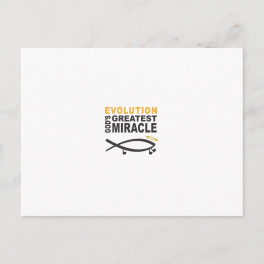 Evolutie Briefkaart (Voorkant)