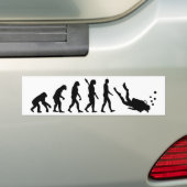 Evolutie Bumpersticker (Op auto)