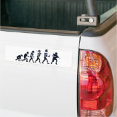 evolutie bumpersticker (Op Truck)