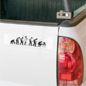 Evolutie Bumpersticker (Op Truck)