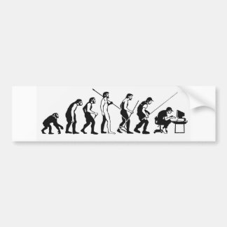 Evolutie Bumpersticker