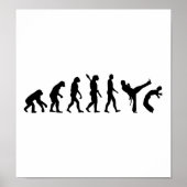 Evolutie Capoeira Poster (Voorkant)