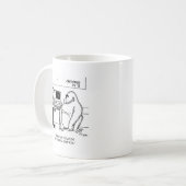 Evolutie Cartoon 2839 Koffiemok (Voorkant links)