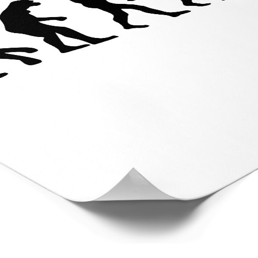 Evolutie Chess king Poster (Hoek)