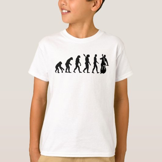 Evolutie Contrabass T-shirt (Voorkant)