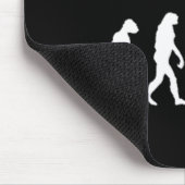 Evolutie/Creatiestop na mij Muismat (Hoek)