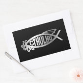 Evolutie - Cthulhu Rechthoekige Sticker (Envelop)