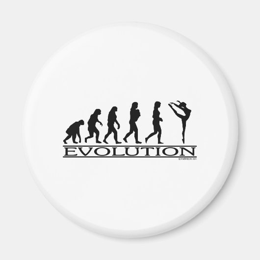 Evolutie - Dance Magneet (Voorkant)