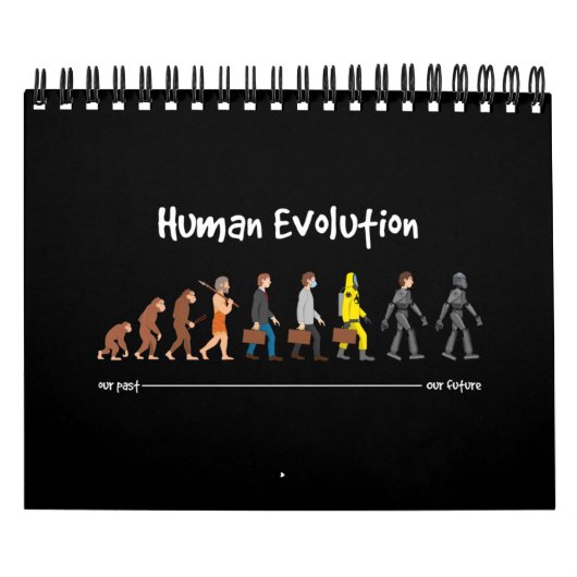 Evolutie - een robottoekomst kalender (Hoes)