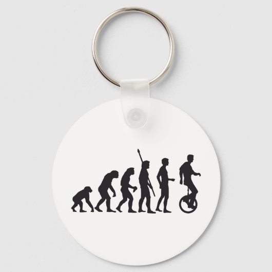 evolutie-eencyclus sleutelhanger (Voorkant)