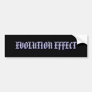 EVOLUTIE-EFFECT BUMPERSTICKER