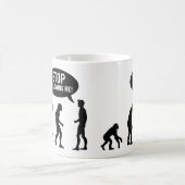 evolutie - einde die me volgen! koffiemok (Center)