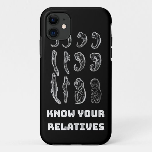Evolutie Embryogenese Case-Mate iPhone Case (Achterkant)