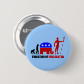 evolutie Eric Cantor Ronde Button 5,7 Cm (Voorkant /achterkant)