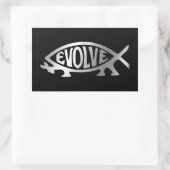 Evolutie - Evolve Rechthoekige Sticker (Tas)
