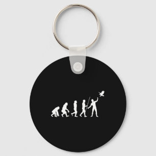 Evolutie Falconer Falconry Falconry Hunting Sleutelhanger