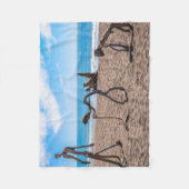 Evolutie Fleece Deken (Voorkant)