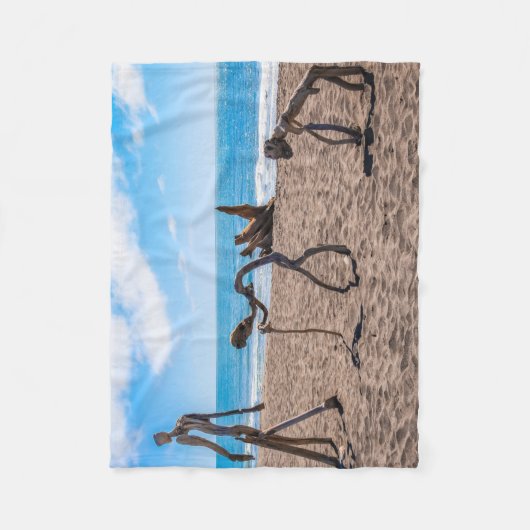 Evolutie Fleece Deken (Voorkant)