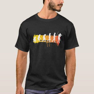 Evolutie fotograaf Camera-fotografie-overzichten T-shirt