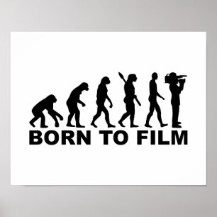 Evolutie Geboren in film Poster