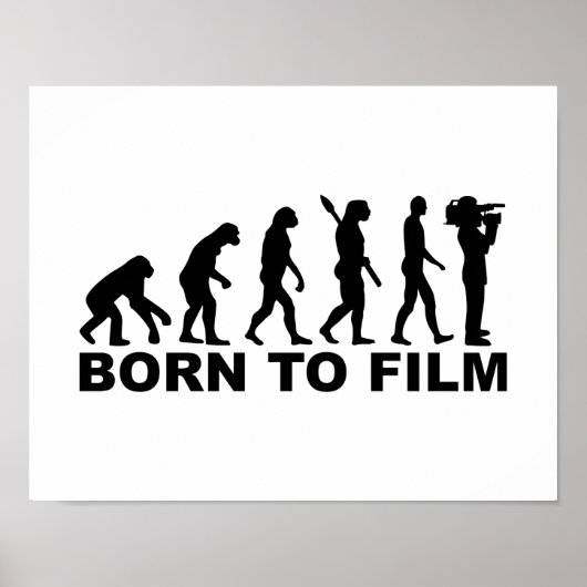 Evolutie Geboren in film Poster (Voorkant)