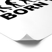 Evolutie geboren uit springtrampoline poster (Hoek)