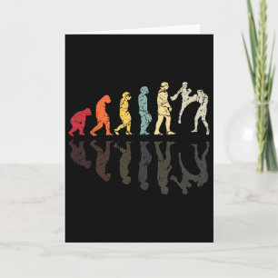 Evolutie Gebruikte Kickboksen Vechtkunst Knockout Kaart