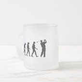 Evolutie Golf Matglas Koffiemok (Voorkant links)