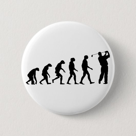 Evolutie Golf Ronde Button 5,7 Cm (Voorkant)