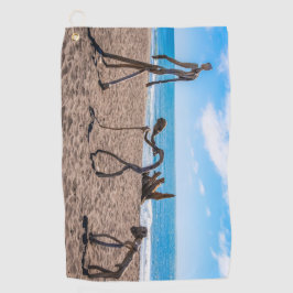 Evolutie Golfhanddoek