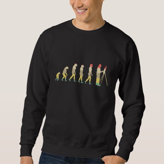 Evolutie Grafisch Schilderen Schilder Kunstwerk A Trui (Voorkant)