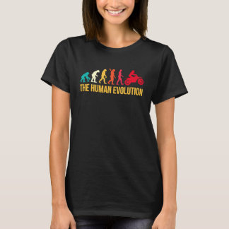 Evolutie Grafisch vuil motorrijwiel Enduro Mot T-shirt