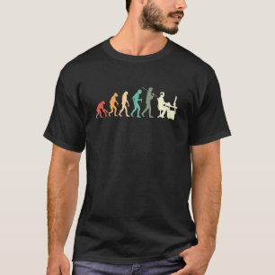 Evolutie grafische videospelspeler gaminggamer P T-shirt
