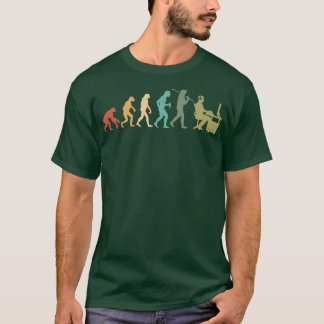 Evolutie grafische videospelspeler gaminggamer P T-shirt