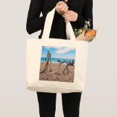 Evolutie Grote Canvas tas (Voorkant (product))