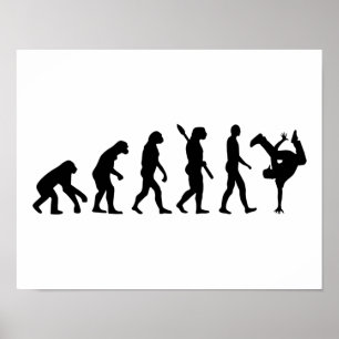 Evolutie hip hop poster